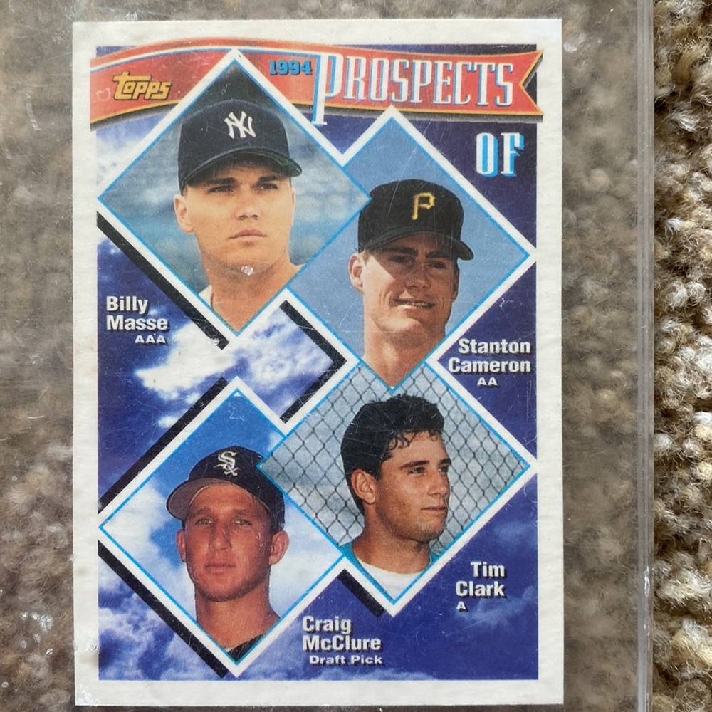 1994 Topps Prospects Baseball Card